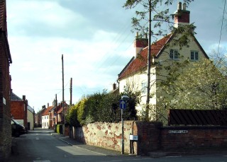 Supra The Glebe House, or The Manse, Bottesford,where John Cullen lived, stands on the junction of Rectory Lane and Chapel Street