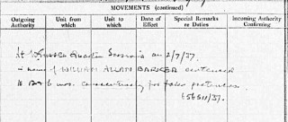 Capt. Harold Barker R.F.C.