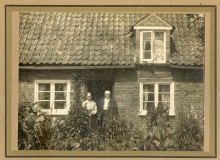 Henry & Mary Harby at their cottage door | All photos from the private collection of Bill Pinfold