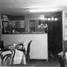 The interior of The Rutland Cafe