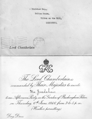 Invitation to the Palace, 1946.