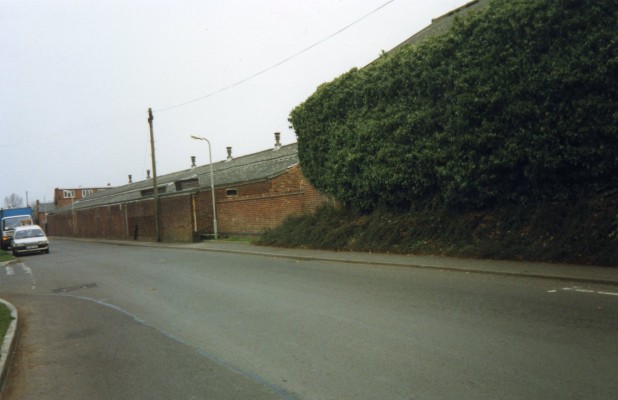 Barkestone Lane woodworking shops on site of cottages