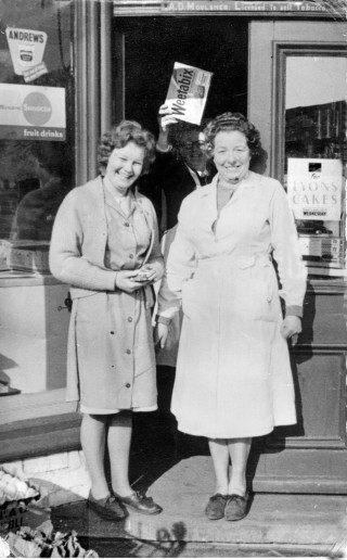 Jean_Turner_0006_Moulshers_Shop_enhanced Jean Turner (nee Dunsmore) Mr & Mrs Moulsher