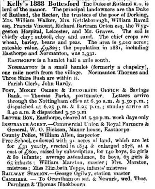 Kelly's Directory 1888