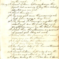 Log_Book_Feb_2nd_-_Feb_25th_1863_0002 Page 2 of Log Book February 2nd - 25th 1863