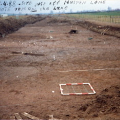 MFO047 Archeological investigations - April 1988