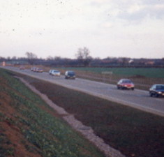 MFO074 Bottesford A52 by-pass opened on the 6th February 1989, 14 weeks ahead of schedule. Unfortunately there were three road traffic accidents within 24 hours of its opening - one major and two minor