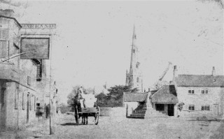 Market Place, Bottesford c. 1890