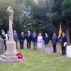 Royal British Legion at Muston to remember the fallen of the First World War.