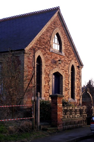 Muston Chapel. The original Methodist chapel of 1803 probably stood on the same site.
