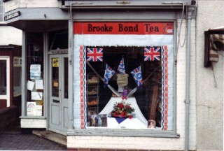 Moulshers_0001 The Shop Decorated for the Queen's Jubilee