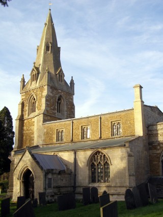 The 'small beautiful church' of St John the Baptist, Muston