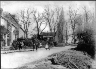 Muston_Main_St_enhanced_72 Muston c. 1900