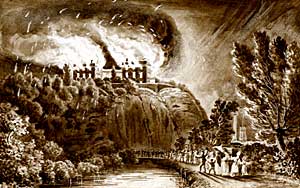 Nottingham Castle 10th October 1831
