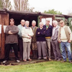 Old_Hut_group Still at the Old HQ
