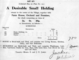 Oxholm_crop Who Lived on The Green in 1901?