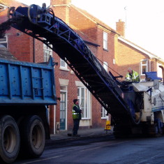Clearing the old surface