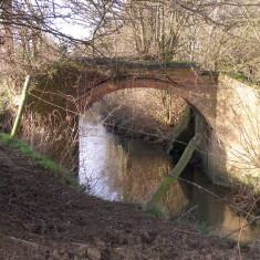 Bridge of River Devon at Hospital Farm