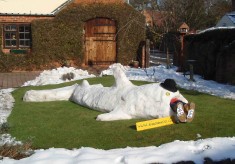 An icy comment on the current economic climate