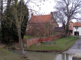 The Green, house and ford