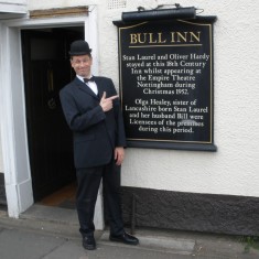 OLYMPUS DIGITAL CAMERA Laurel (Robin Stapleford) pointed out his sister's pub