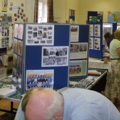 Living History Exhibition, 2008 Displays filled the Fuller Room and the adjacent Youth Club room. | Neil Fortey