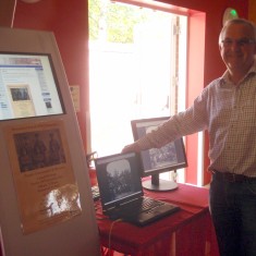 OLYMPUS DIGITAL CAMERA Touch screen Bottesford Living History Website and 3D simulation of Stereoscopic WW1 photographs