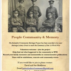 Poster_rev Bottesford Parish WW1 Project Poster