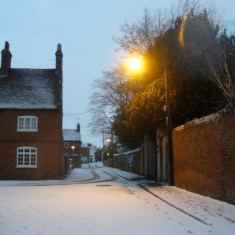OLYMPUS DIGITAL CAMERA Chapel Street in the snow, Dec 20th 2009