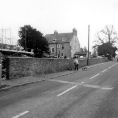 Rectory_conversion_North_side_from_Rectory_Lane_MHenhanced Rectory Lane looking South when the retirement bungalows were being built
