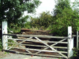 Supra Gate to the goods yard today.