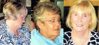 Angela Bradshaw, Wendy Cross, Margaret Montegriffo