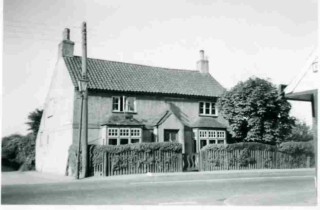Rosary_House462 1950s photograph of what was known as 'The Rosary' - with gas lighting to the left