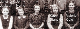 front row, left. 3rd. Barbara Fisher