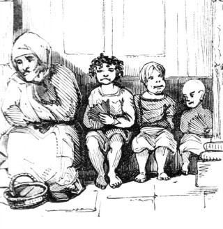 Scrapbook_Vice___Poverty_poor_children Cartoon, Paupers