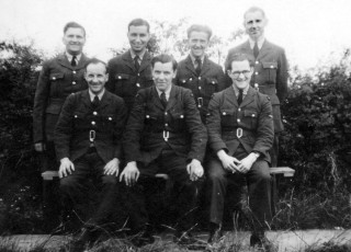 Seven_Airmen_crop Wartime friends of the Simpson family