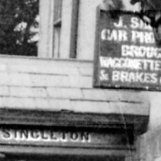 Singleton's Sign 1901