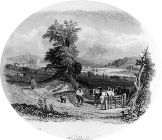 Stanfield_Woodbridge_oval Suffolk Views, Woodbridge C. Stanfield A.R.A., engraved by E. Findon
