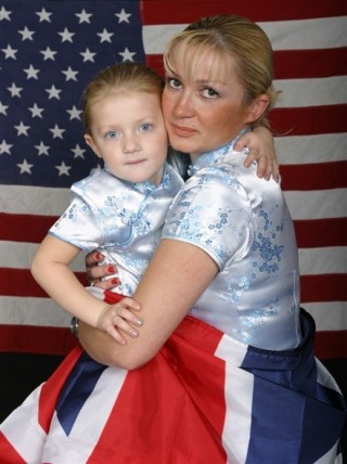 Claire-Marie and daughter Sydney
