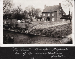 The_Green___Davidson_Picture_01 The Green, Bottesford, photographed in 1934 by Peggy Rhodes.