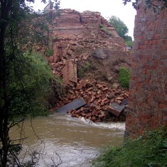 OLYMPUS DIGITAL CAMERA Another view of the collapsed bridge.