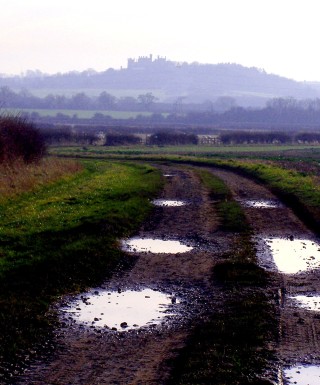 The track from Muston to Belvoir