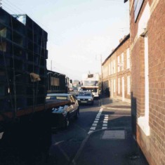 Traffic_1980s_LR_638 Bottesford High Street pre by-pass traffic