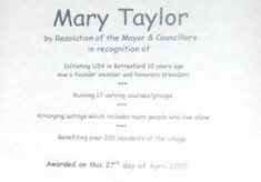 History of the Vale of Belvoir U3A