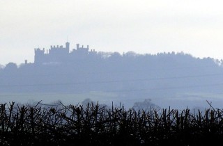 'The unrivalled Belvoir' from Muston. This castle, like the rectory, replaced the one Crabbe saw.