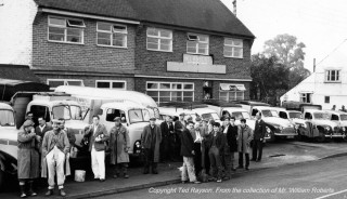 WR2_Bill_Roberts_staff_20-10-58 Mr. Robert's Workforce, 1958.