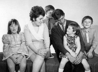 What_it_was_like_Picture7 A Passport Photo taken in Grantham before we emigrated in June 1970. From the left: Johannah, Liz, Sean, Michael, Sarah and Neil.