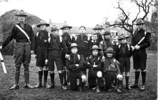 Bottesford Scout Troop circa 1912