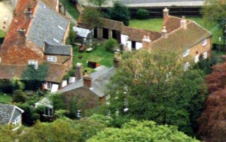 aerial_church_KS_1_1_crop_6_Bells_enhanced Red pantiles, slates and Bottesford blues