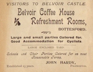 e_1_Adverts_c._1900_0007_crop_21 Belvoir Coffee House Advertisement circa 1900